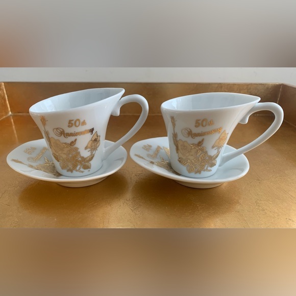 50th Anniversary Espresso Cups - Picture 4 of 4